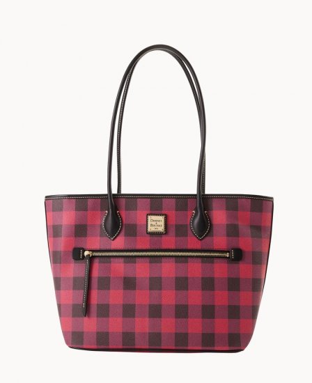 Dooney Tucker Tote Red ID-JQTfwZhH - Click Image to Close