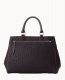 Dooney Ostrich Zip Satchel Black Black ID-gtwkt7FQ