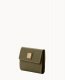 Dooney Saffiano Small Flap Credit Card Wallet Olive ID-jIFS88zU