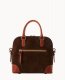 Dooney Suede Domed Satchel Brown Tmoro ID-fwnMTOyo