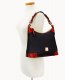 Dooney Pebble Grain Hobo Black ID-mbnaxHu2