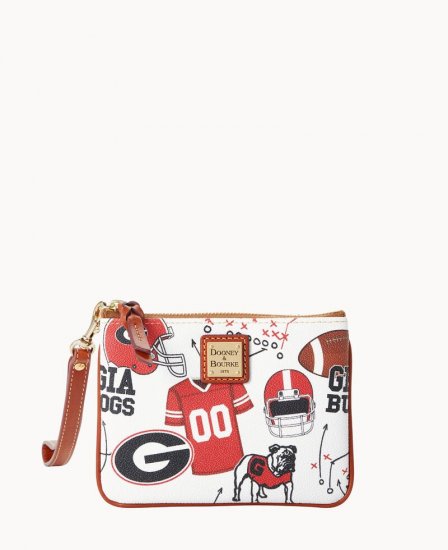 Dooney Collegiate Georgia Stadium Wristlet U OF GEORGIA ID-ngeaBdNS - Click Image to Close