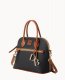 Dooney Pebble Grain Domed Satchel Black ID-iBDgvYAK