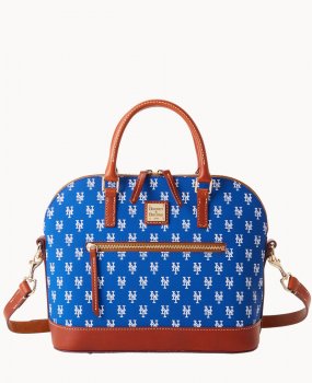 Dooney MLB Mets Domed Zip Satchel METS ID-2sJbA2bt