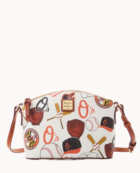 Dooney MLB Orioles Suki Crossbody Med Wristlet ORIOLES ID-hzjgorBu - Click Image to Close