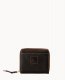 Dooney Florentine Small Zip Around Wallet Black Black ID-gCkDSjqo