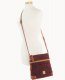 Dooney Suede Tassel Crossbody Wine ID-e2XkmpA0