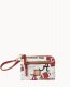 Dooney Collegiate University of Alabama Zip Around Wristlet White Multi ID-sjkjpDwX