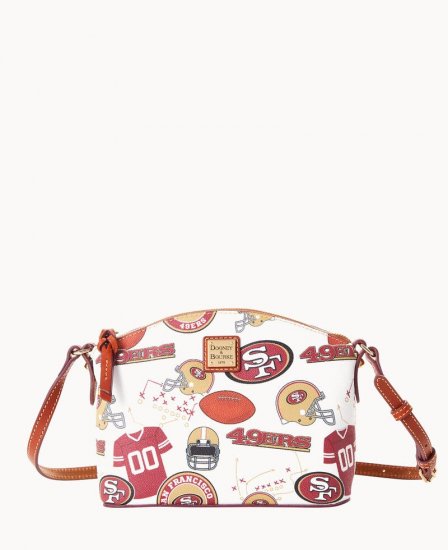 Dooney NFL 49ers Suki Crossbody 49ERS ID-Kol1SZpp - Click Image to Close