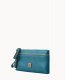 Dooney Saffiano Double Zip Wristlet Deep Teal ID-bctGDKZO