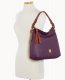 Dooney Ostrich Twist Strap Hobo Plum Wine ID-rbTAhOCB