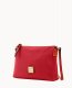 Dooney Pebble Grain Crossbody Pouchette Red ID-KN4pTBN2