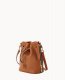 Dooney Pebble Grain Small Drawstring Caramel ID-dZpX3e5z