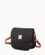 Dooney Pebble Grain Saddle Bag Black ID-8OcDgs5q