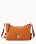 Dooney Penrose Hobo Crossbody 22 Cognac ID-ImQWqMR7