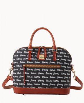 Dooney MLB Marlins Domed Zip Satchel MARLINS ID-c4WWF42U