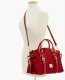 Dooney Pebble Grain Bristol Satchel Wine ID-gzjDTN3g