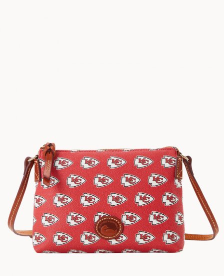 Dooney NFL Chiefs Crossbody Pouchette Chiefs ID-k63Nvzgd - Click Image to Close