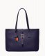 Dooney Henrys Zip Top Tote Navy ID-CpkAu8Hf