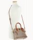 Dooney Pebble Grain Domed Satchel Taupe ID-GO8bI0uY