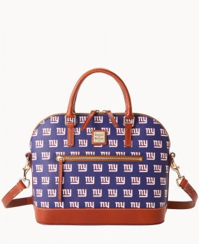 Dooney NFL NY Giants Domed Zip Satchel Giants ID-LyEKkVWg