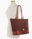 Dooney Gretta Career Tote Bordeaux ID-6gLQTFmC