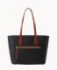 Dooney Pebble Grain Tote With Medium Wristlet Black ID-maZB25oQ