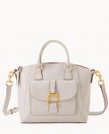 Dooney Florentine Naomi Satchel Ecru ID-OI2xyHuA