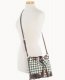 Dooney Houndstooth Crossbody Drawstring Green ID-XpCKMei9