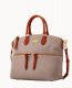 Dooney Dillen Double Pocket Satchel Taupe ID-3CucfGog