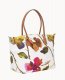 Dooney Roberta Pieri Flower Classic Large Robertina Tote White ID-4eTD66ad