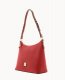 Dooney Pebble Grain Hobo Red ID-BA9aAuww