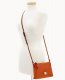 Dooney Pebble Grain Crossbody Pouchette Caramel ID-0Xq6ZlKQ