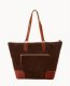 Dooney Suede Career Tote Brown Tmoro ID-vs3hplAp