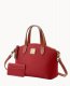 Dooney Pebble Grain Ruby Bag With Card Case Red ID-g8tlGIO1