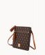 Dooney Gretta Double Zip Tassel Crossbody Brown Tmoro ID-Q9ZpERkk