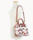 Dooney Collegiate Georgia Zip Zip Satchel U OF GEORGIA ID-XkEJd4XZ