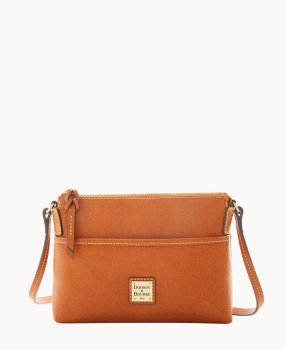 Dooney Saffiano Ginger Crossbody Natural ID-4gJUEo3i