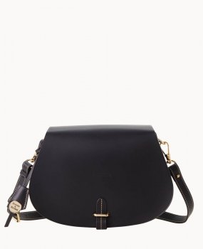 Dooney Alto Saddle Bag Black ID-TgpGiVHK