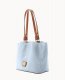 Dooney Ostrich Small Flynn Glacier Blue ID-fugmflmM