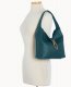 Dooney Pebble Grain Small Logo Lock Sac Teal ID-lziOdYAw