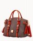 Dooney Pebble Grain Bristol Satchel Taupe ID-I0aYxVul