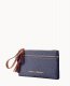 Dooney Ostrich Double Zip Wristlet Steel Blue ID-w6lBAYES