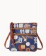 Dooney MLB Tigers N S Triple Zip Crossbody Tigers ID-IxdwugWq