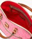 Dooney Ostrich Domed Zip Satchel Hot Pink ID-0grBoB2Z