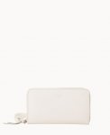 Dooney Henrys Large Zip Around Wristlet White ID-s0ZZYyfE