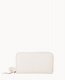 Dooney Henrys Large Zip Around Wristlet White ID-s0ZZYyfE