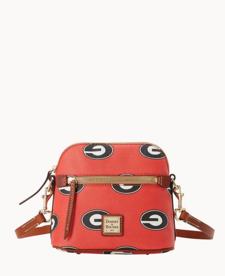 Dooney Collegiate Georgia Domed Crossbody Georgia ID-p1rkwA7f - Click Image to Close