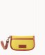 Dooney Oncour Cabriolet Flap Wristlet Yellow ID-3X7wxwac