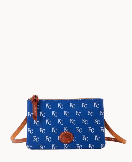 Dooney MLB Royals Top Zip Crossbody Royals ID-oC3ELhKZ - Click Image to Close